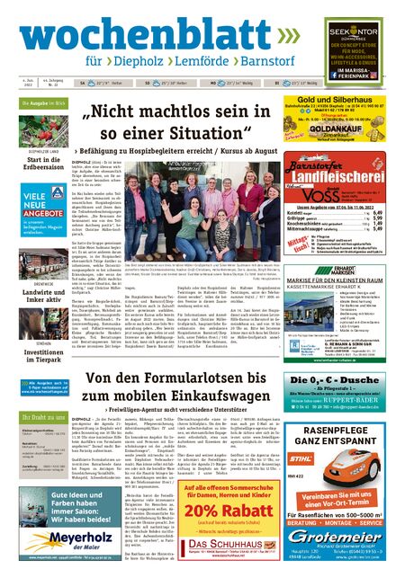 Barnstorfer Wochenblatt vom 04.06.2022