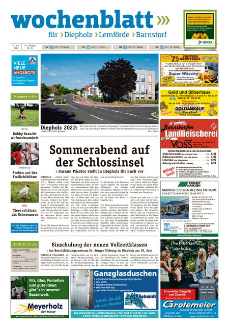 Barnstorfer Wochenblatt vom 25.06.2022