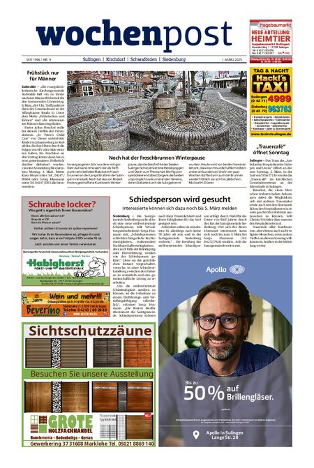 Die Wochenpost vom 01.03.2025