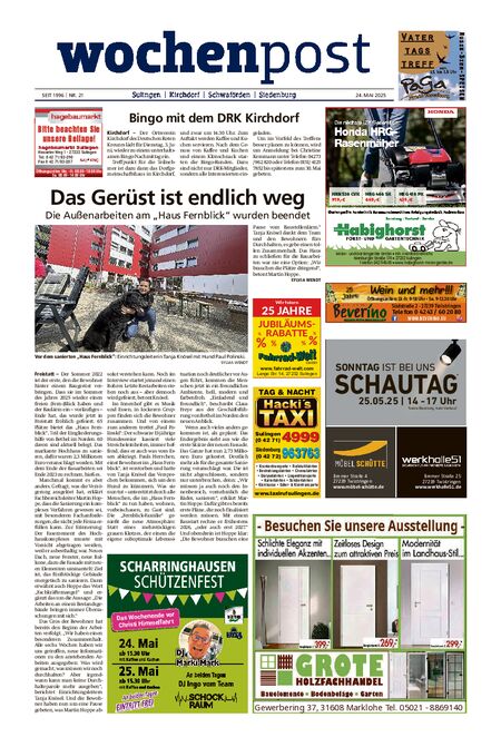 Die Wochenpost vom 24.05.2025