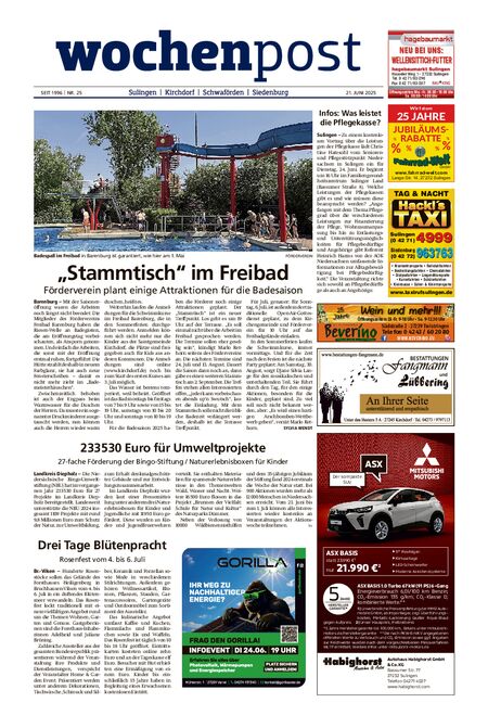 Die Wochenpost vom 21.06.2025