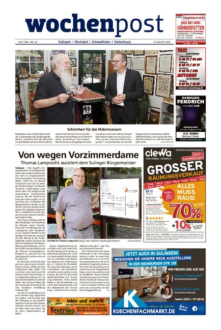 Die Wochenpost vom 09.08.2025