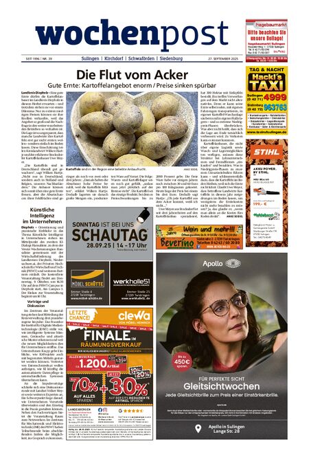 Die Wochenpost vom 27.09.2025