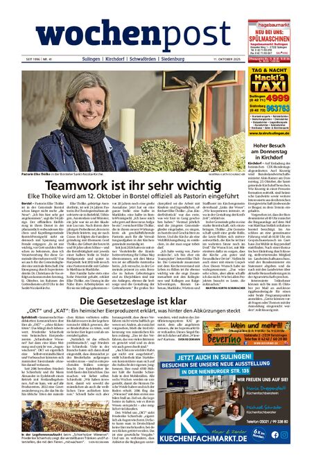 Die Wochenpost vom 11.10.2025