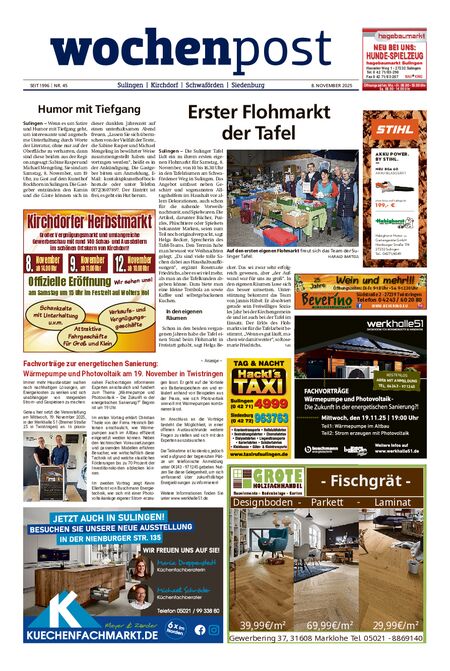 Die Wochenpost vom 08.11.2025