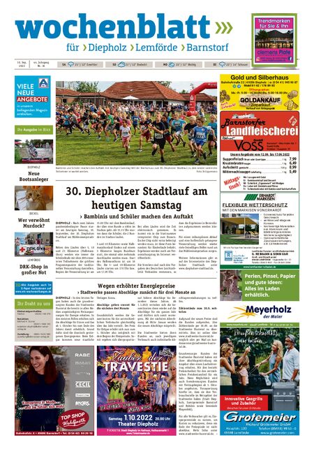 Diepholzer Wochenblatt vom 10.09.2022