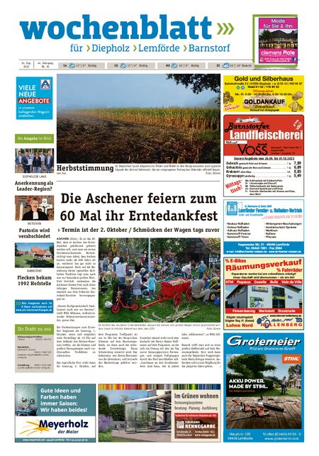 Diepholzer Wochenblatt vom 24.09.2022
