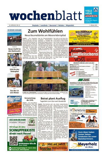 Diepholzer Wochenblatt vom 05.10.2024