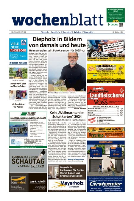 Diepholzer Wochenblatt vom 26.10.2024