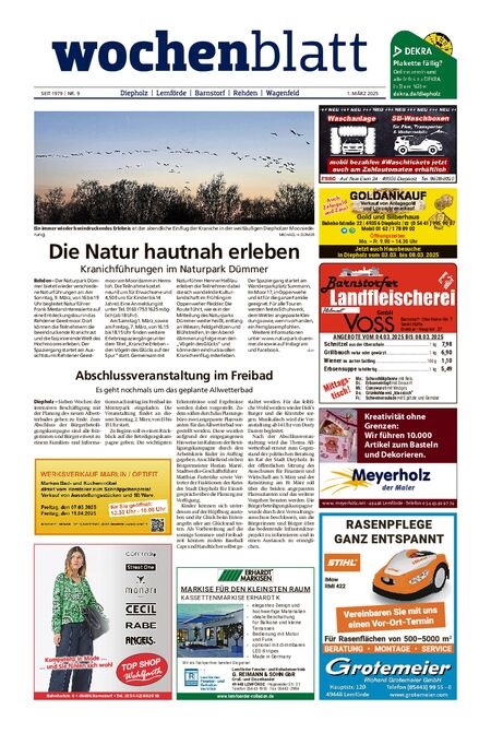 Diepholzer Wochenblatt vom 01.03.2025