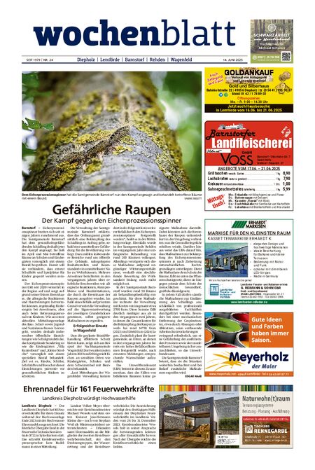 Diepholzer Wochenblatt vom 14.06.2025