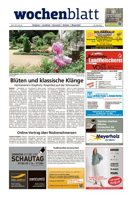 Diepholzer Wochenblatt vom 28.06.2025