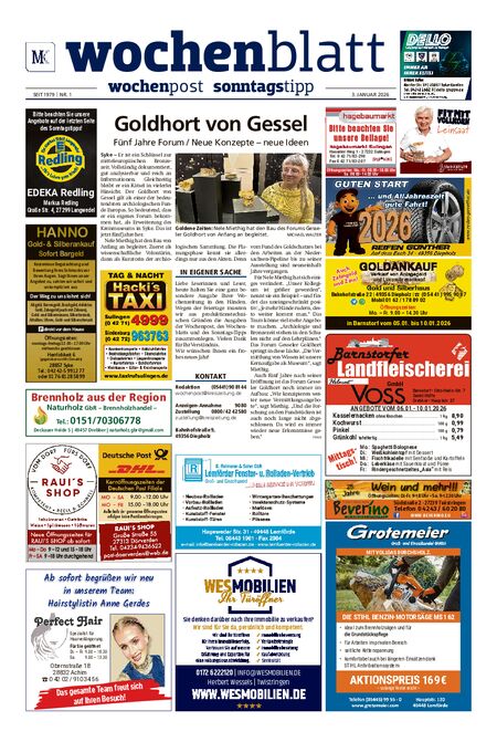 Diepholzer Wochenblatt vom 03.01.2026