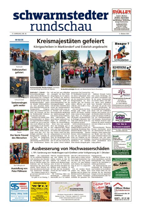 Schwarmstedter Rundschau vom 05.10.2024