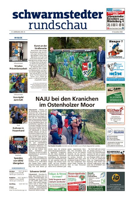 Schwarmstedter Rundschau vom 09.11.2024