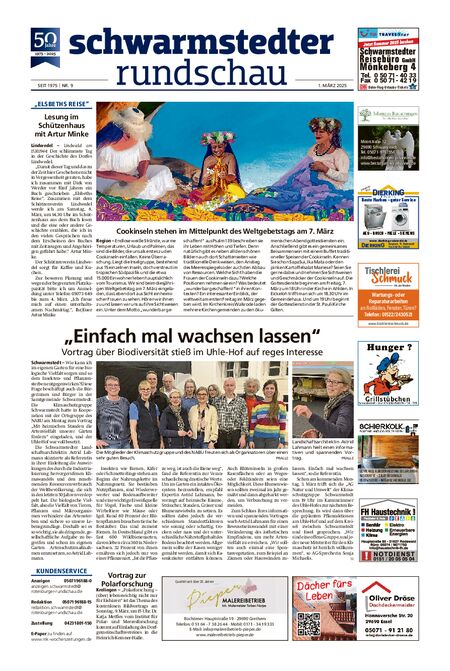 Schwarmstedter Rundschau vom 01.03.2025