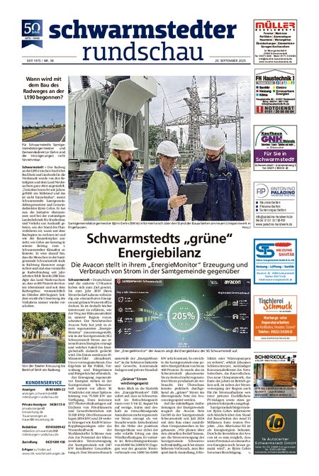 Schwarmstedter Rundschau vom 20.09.2025