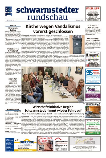 Vorschau Schwarmstedter Rundschau vom 07.02.2026