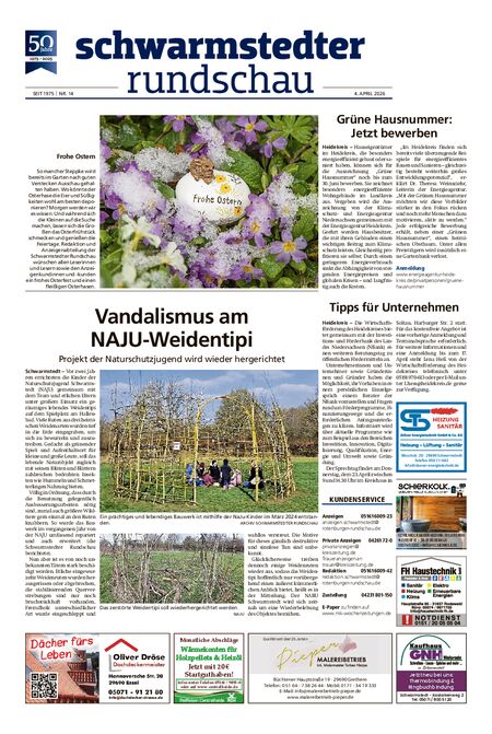Schwarmstedter Rundschau vom 04.04.2026