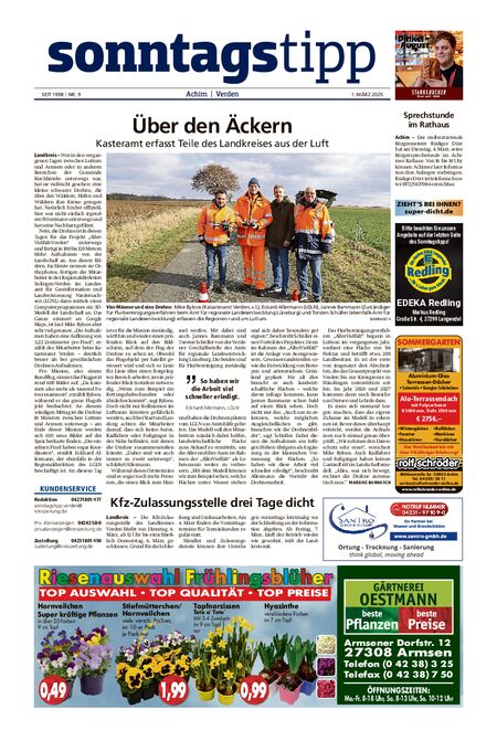 Sonntags-Tipp Achim-Verden vom 01.03.2025