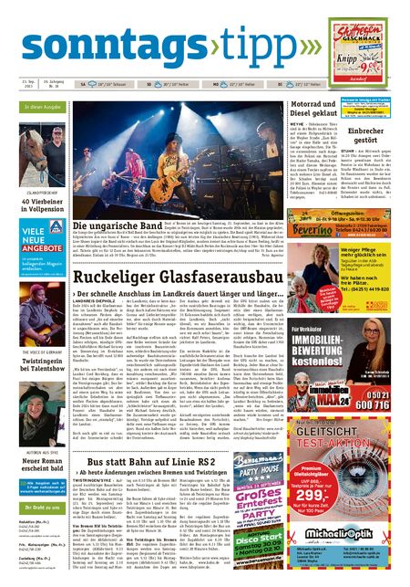 Sonntags-Tipp Syke-Weyhe-Bassum vom 23.09.2023