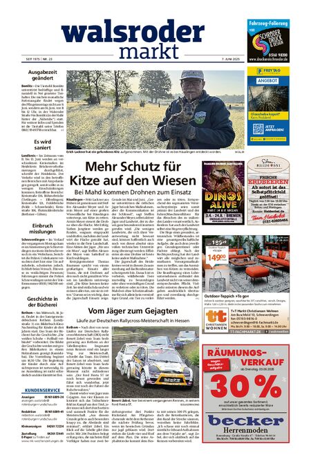 Walsroder Markt vom 07.06.2025