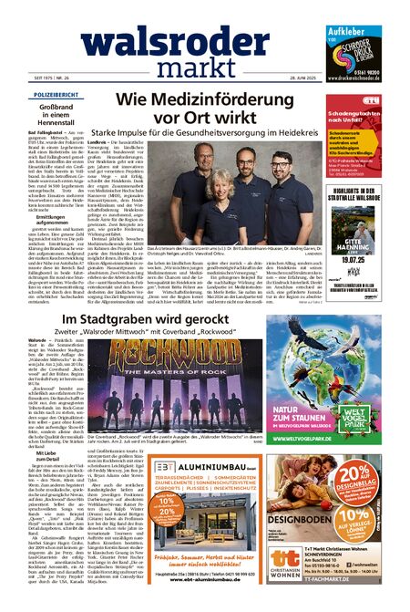 Walsroder Markt vom 28.06.2025