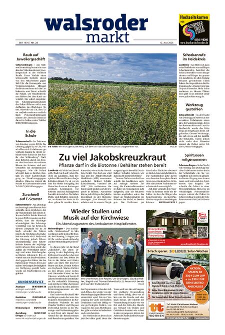 Walsroder Markt vom 12.07.2025