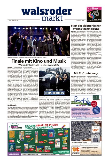 Walsroder Markt vom 02.08.2025