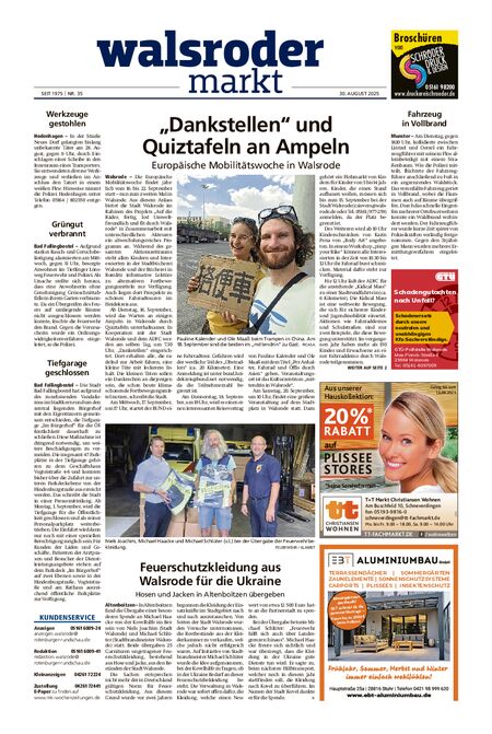 Walsroder Markt vom 30.08.2025