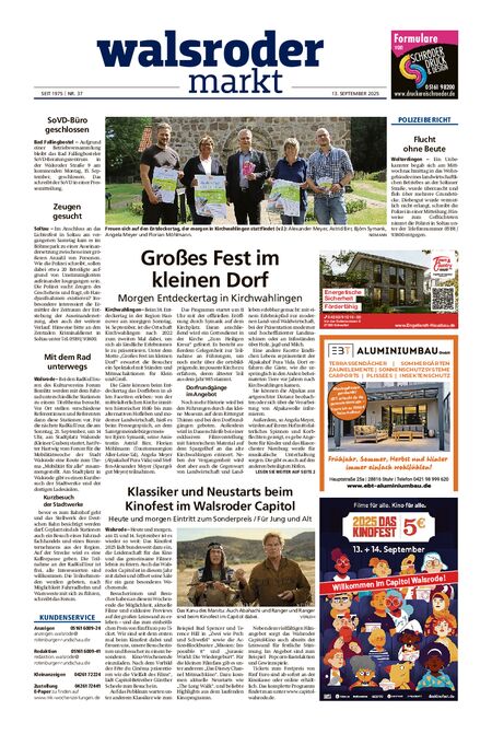 Walsroder Markt vom 13.09.2025