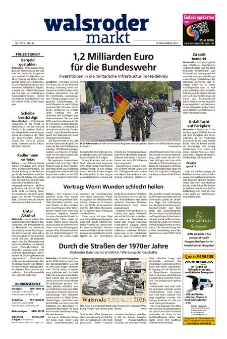Walsroder Markt vom 15.11.2025