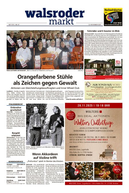 Walsroder Markt vom 22.11.2025