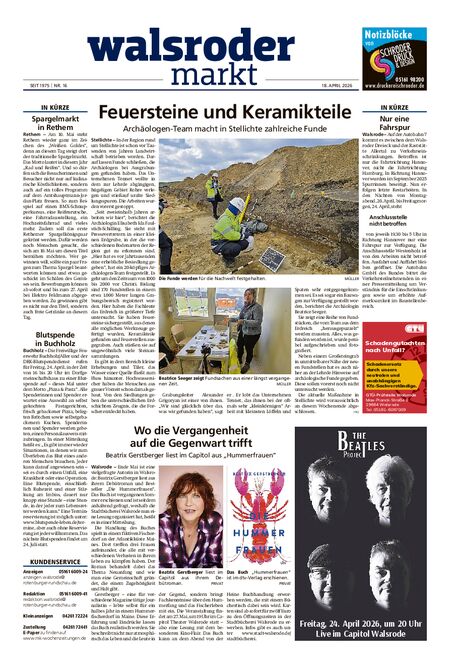 Walsroder Markt vom 18.04.2026