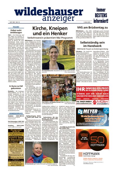 Wildeshauser Anzeiger vom 03.05.2025
