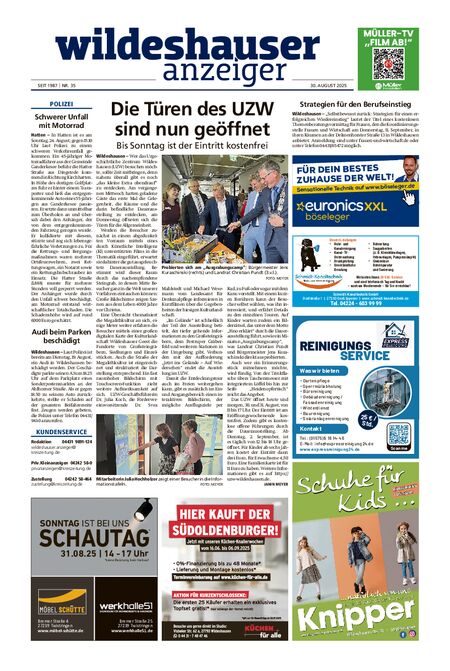 Wildeshauser Anzeiger vom 30.08.2025