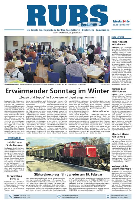 Rund um Bockenem vom 25.01.2023