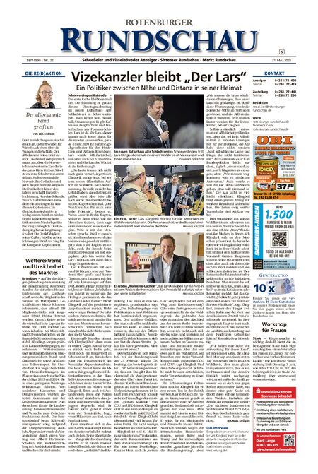 Rotenburger Rundschau Sittensen am Sonntag vom 31.05.2025