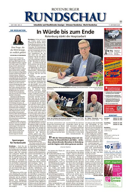 Rotenburger Rundschau Sottrum am Sonntag vom 11.10.2025