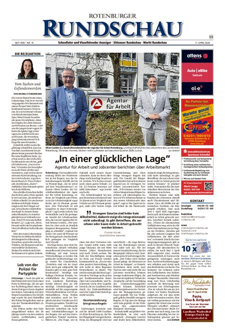 Rotenburger Rundschau Sottrum am Sonntag vom 11.04.2026