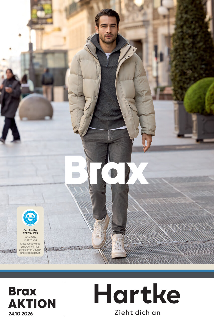 Brax HAKA vom Donnerstag, 22.10.2026