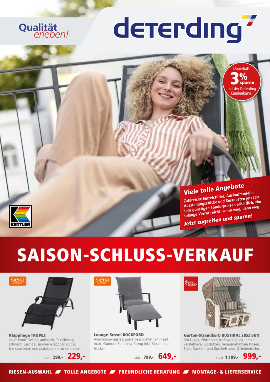 Deterding vom Donnerstag, 27.08.2026