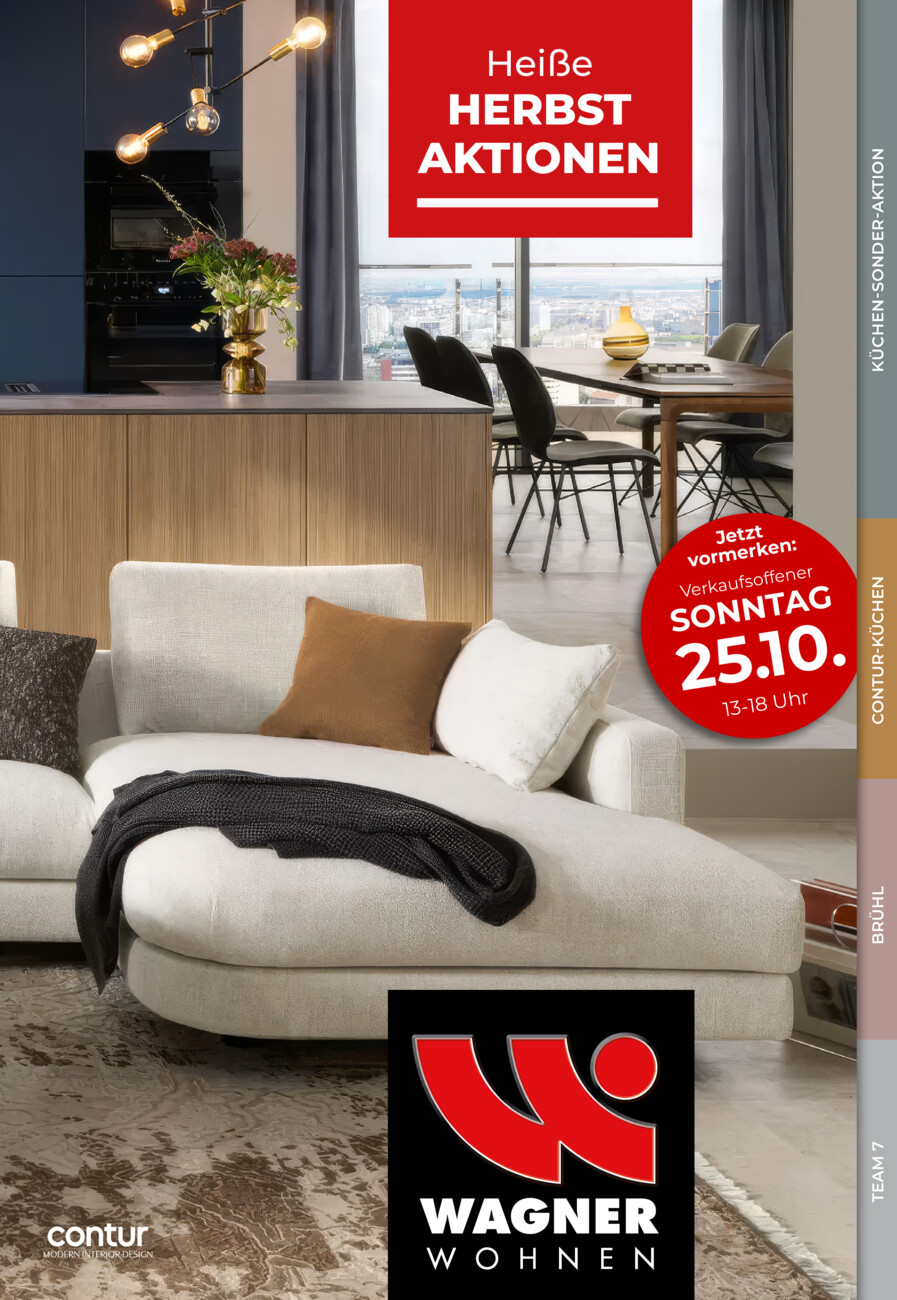 Wagner Herbst Aktion vom Donnerstag, 15.10.2026