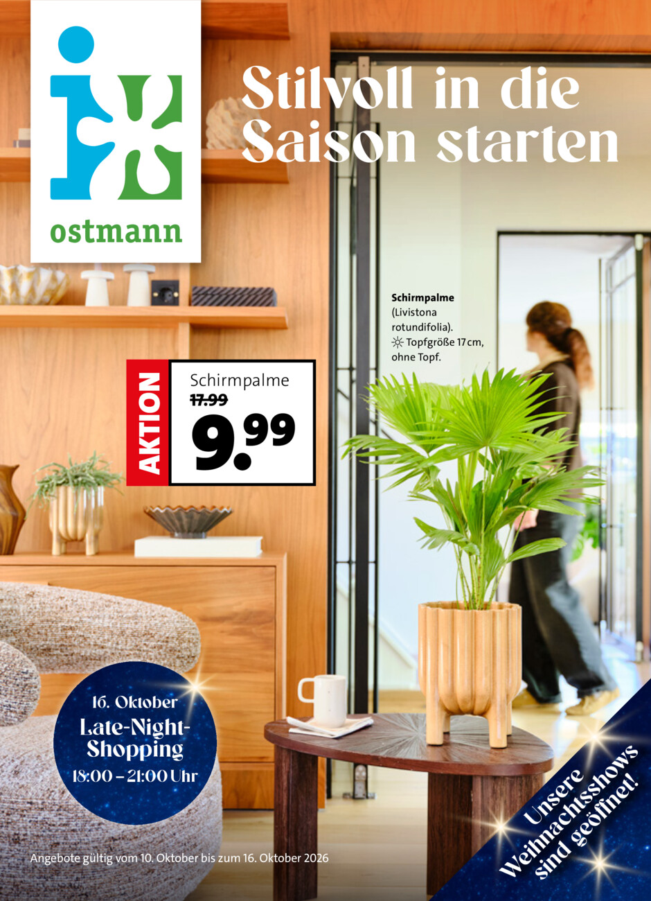 Ostmann vom Samstag, 10.10.2026