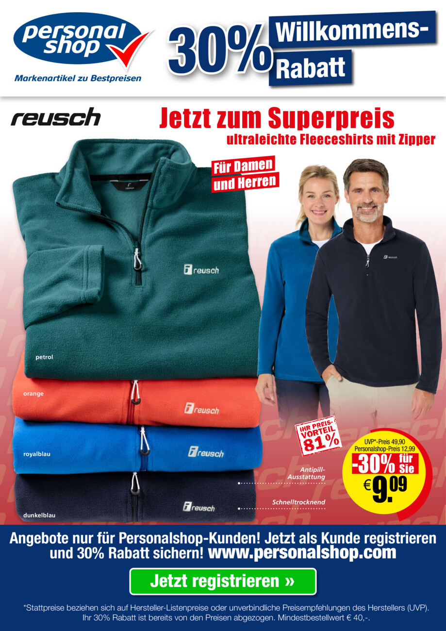 Personalshop  vom Dienstag, 27.10.2026