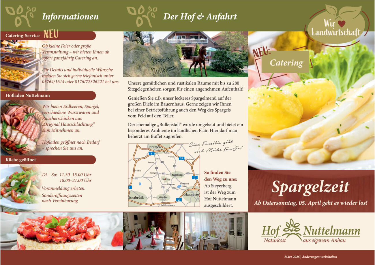 Hof Nuttelmann vom Samstag, 21.03.2026