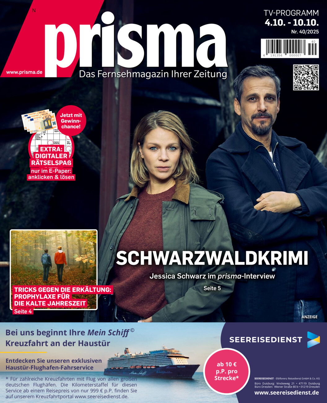 Prisma 04. - 10.10.2025 vom Dienstag, 30.09.2025