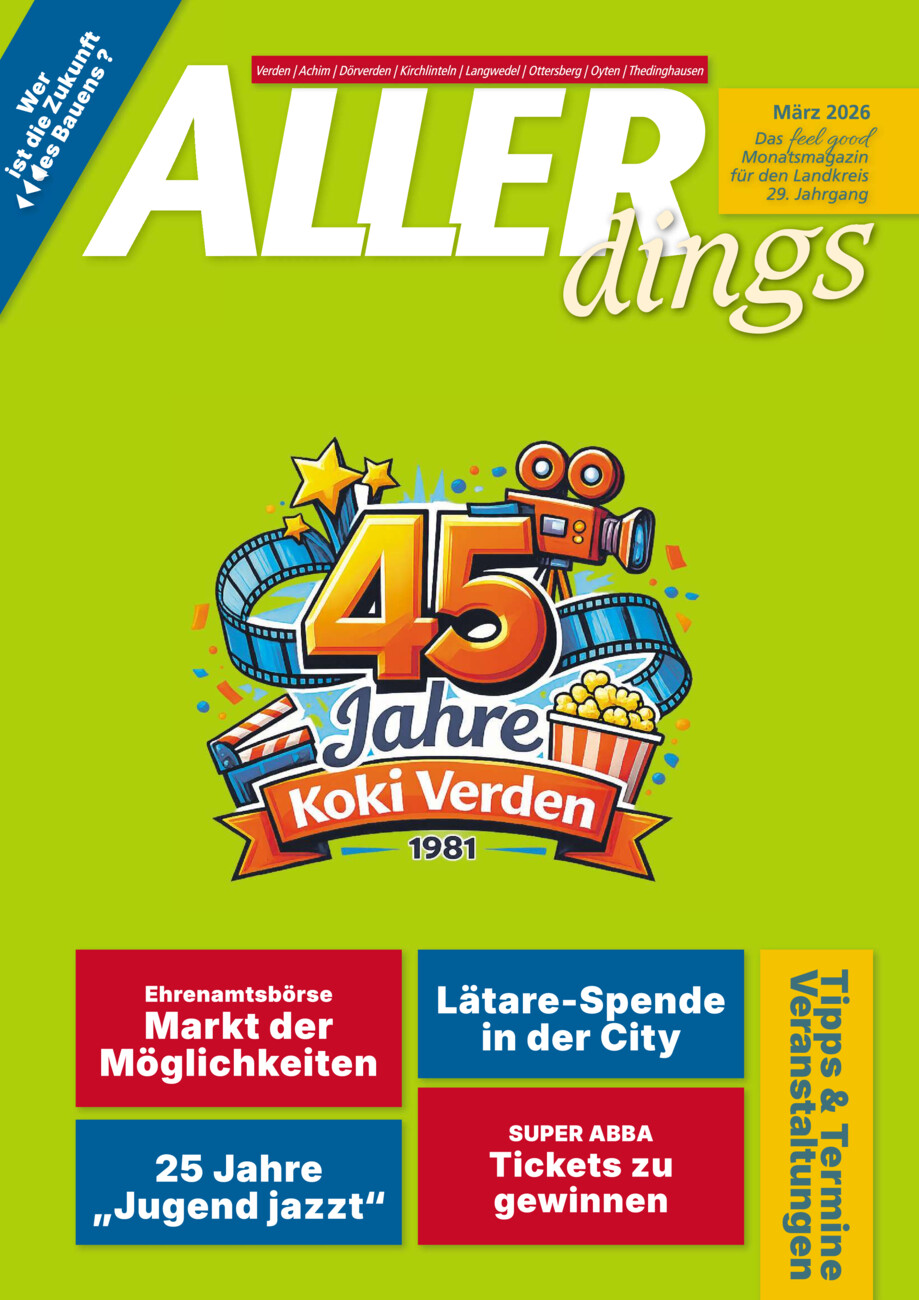 ALLERdings März 2026 vom Mittwoch, 25.02.2026