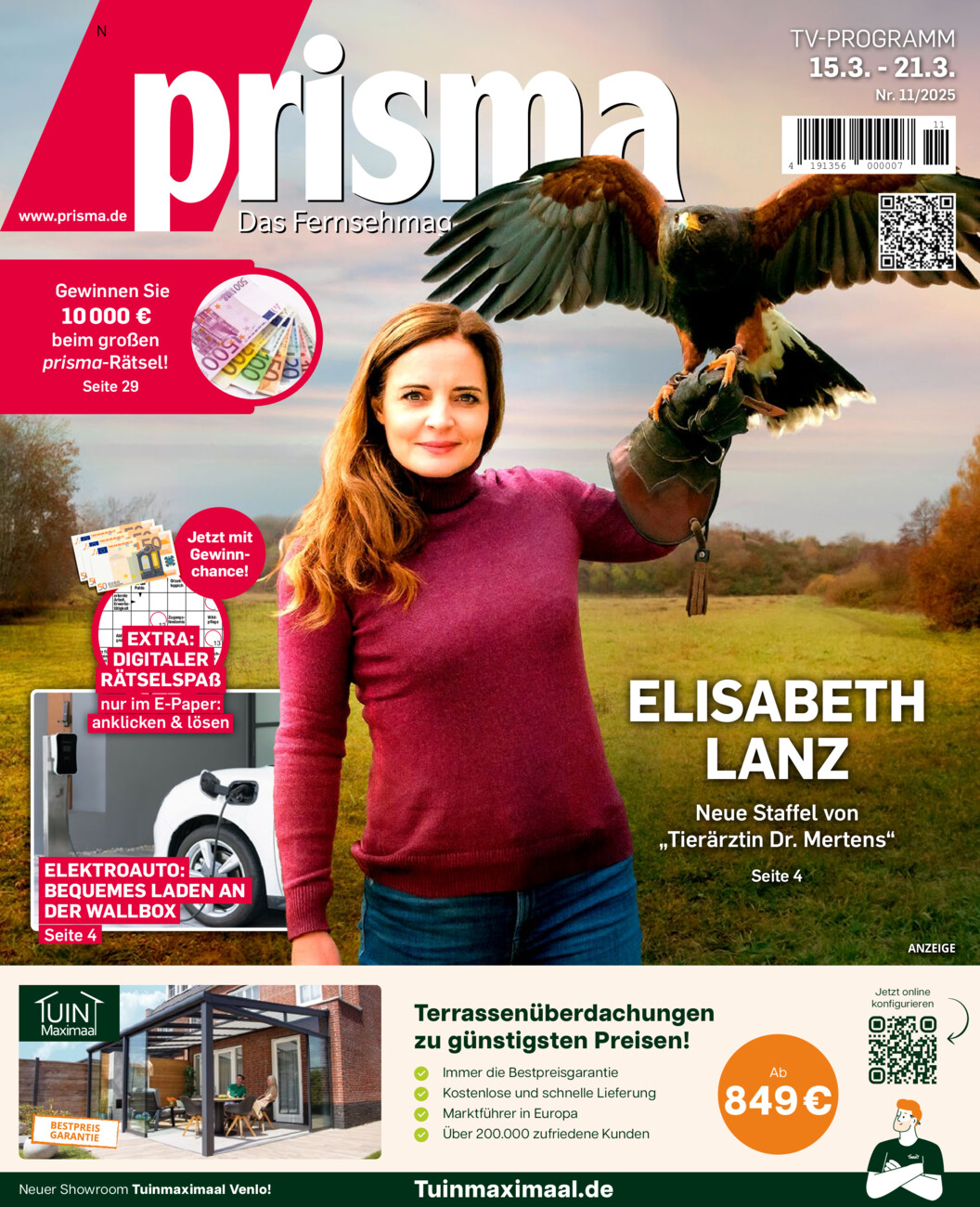 Prisma 15. - 21.03.25 vom Dienstag, 11.03.2025