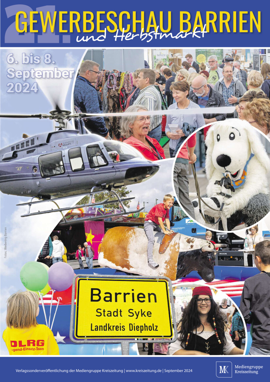 Barrier Gewerbeschau und Herbstmarkt 2024 vom Samstag, 31.08.2024